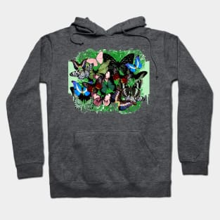 Crazy Butterflies Hoodie